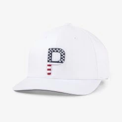 PUMA Golf Puma Pars & Stripes P Snapback Cap -Apparel Sales Store 023824 03 6 58124.1674061679