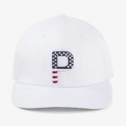 PUMA Golf Puma Pars & Stripes P Snapback Cap -Apparel Sales Store 023824 03 dt01 1 95238.1674061679