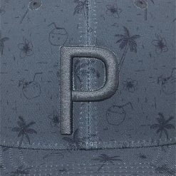 PUMA Golf Puma Tropical Bliss P Trucker Snapback Cap -Apparel Sales Store 024258 02 dt02 09564.1669665943