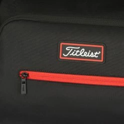 Titleist Players Duffel Bag -Apparel Sales Store 2020 Duffel Bag Black Red Detail 1 TA20PDF 06 04873.1646250098