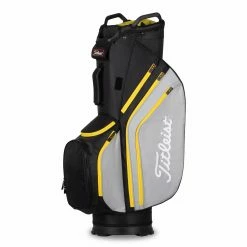 Titleist Cart 14 Lightweight Bag -Apparel Sales Store 2021 Cart 14 Lightweight Black Gray Canary TB20CT6 027 01 92358.1646330461