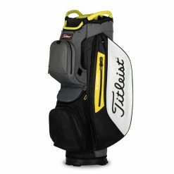 Titleist Cart 15 StaDry Cart Bag -Apparel Sales Store 2021 Cart 15 StaDry Charcoal Black Citron TB20CT7 210 01 99182.1662503474