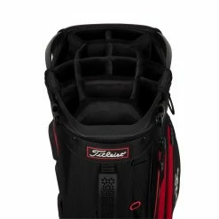 Titleist Hybrid 14 Golf Bag -Apparel Sales Store 2021 Hybrid 14 Black Black Red TB21SX14 006 05 04267.1659463320