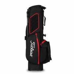 Titleist Players 4 Stand Bag -Apparel Sales Store 2021 Players 4 Black Black Red TB21SX4 006 04 74616.1659459543