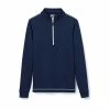 FootJoy Golf FootJoy Junior Half-Zip Contrast Stitch Mid-Layer