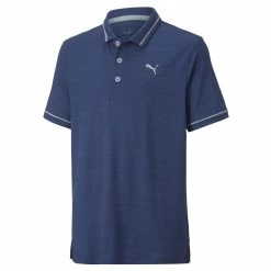 PUMA Golf Puma Boys Cloudspun Monarch Polo -Apparel Sales Store 530669 10 74982.1665509810
