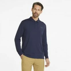 PUMA Golf Puma Cloudspun Longsleeve Polo 19 PUMA Golf Puma Cloudspun Longsleeve Polo -Apparel Sales Store 532884 03 mod01 15124.1669143990