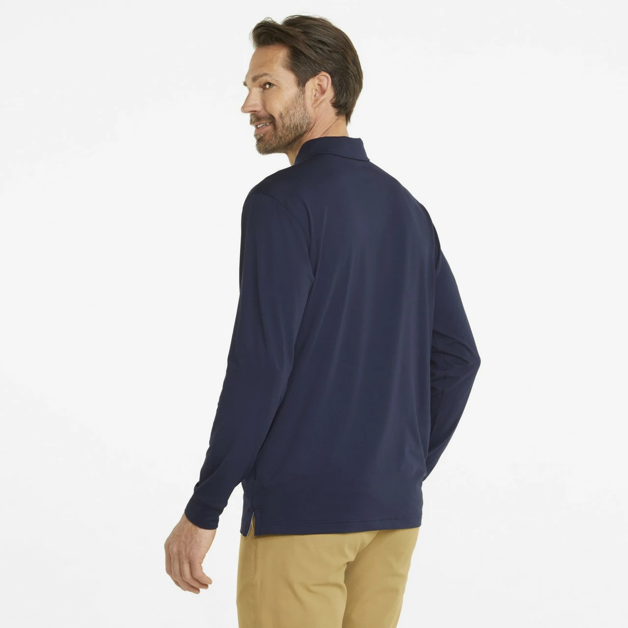 PUMA Golf Puma Cloudspun Longsleeve Polo 7 PUMA Golf Puma Cloudspun Longsleeve Polo - Image 7