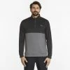 PUMA Golf Puma Gamer Colorblock 1/4 Zip Pullover