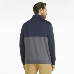 PUMA Golf Puma Gamer Colorblock 1/4 Zip Pullover -Apparel Sales Store 532985 10 mod02 19670.1679074300