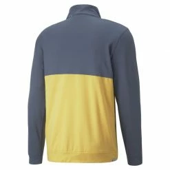 PUMA Golf Puma Gamer Colorblock 1/4 Zip Pullover -Apparel Sales Store 532985 12 bv 50727.1679074300