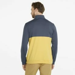 PUMA Golf Puma Gamer Colorblock 1/4 Zip Pullover -Apparel Sales Store 532985 12 mod02 91867.1679074300