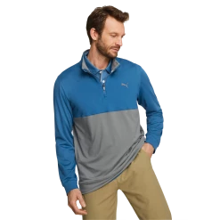 PUMA Golf Puma Gamer Colorblock 1/4 Zip Pullover -Apparel Sales Store 532985 19 mod01 85056.1679074300