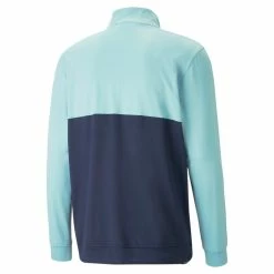 PUMA Golf Puma Gamer Colorblock 1/4 Zip Pullover -Apparel Sales Store 532985 20 bv 95697.1679074300