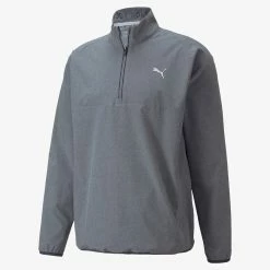 PUMA Golf Puma Marin Woven 1/4 Zip Pullover -Apparel Sales Store 532986 02 4 52460.1679074368