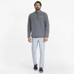 PUMA Golf Puma Marin Woven 1/4 Zip Pullover -Apparel Sales Store 532986 02 mod03 3 50143.1679074368