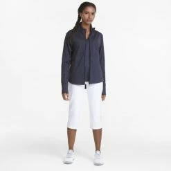 PUMA Golf Puma Womens Cloudspun Bloom Crewneck -Apparel Sales Store 533004 02 mod03 1 69627.1669160194