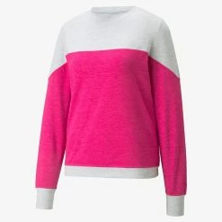 PUMA Golf Puma Womens Cloudspun Bloom Crewneck -Apparel Sales Store 533006 06 2 05897.1669160194