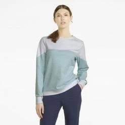 PUMA Golf Puma Womens Cloudspun Bloom Crewneck -Apparel Sales Store 533006 07 mod01 08355.1669160194
