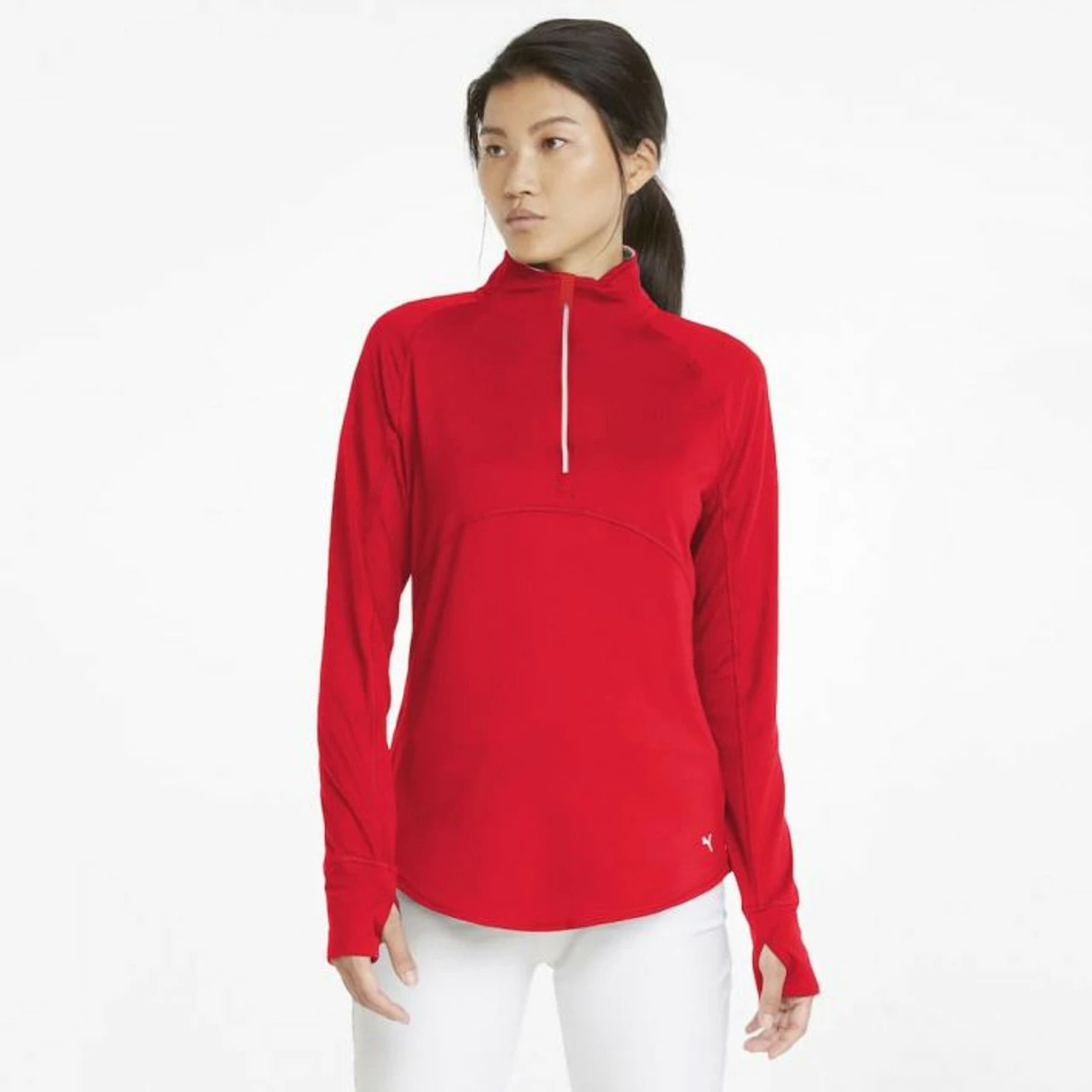 PUMA Golf Puma Womens Gamer Golf 1/4 Zip 7 PUMA Golf Puma Womens Gamer Golf 1/4 Zip - Image 7