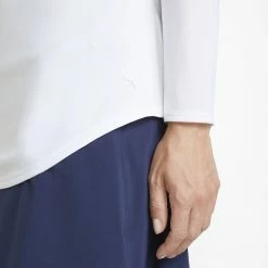 PUMA Golf Puma Womens Shine Golf 1/4 Zip -Apparel Sales Store 533008 01 mod04 1 61518.1669159783