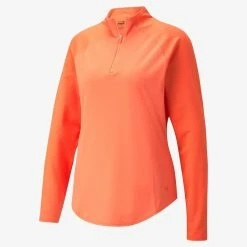 PUMA Golf Puma Womens Shine Golf 1/4 Zip -Apparel Sales Store 533008 06 3 82431.1669159783