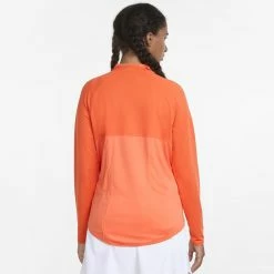 PUMA Golf Puma Womens Shine Golf 1/4 Zip -Apparel Sales Store 533008 06 mod02 2 1 72919.1669159783