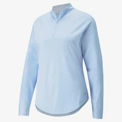 PUMA Golf Puma Womens Shine Golf 1/4 Zip -Apparel Sales Store 533008 07 2 90439.1669159783
