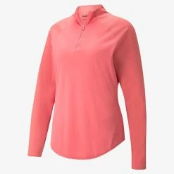 PUMA Golf Puma Womens Shine Golf 1/4 Zip -Apparel Sales Store 533008 08 2 91996.1669159783