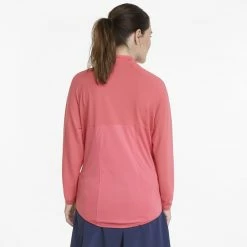 PUMA Golf Puma Womens Shine Golf 1/4 Zip -Apparel Sales Store 533008 08 mod02 1 62334.1669159783