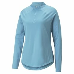PUMA Golf Puma Womens Shine Golf 1/4 Zip -Apparel Sales Store 533008 11 06657.1669159783
