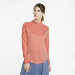 PUMA Golf Puma Womens Shine Golf 1/4 Zip -Apparel Sales Store 533008 15 mod01 01212.1669159783