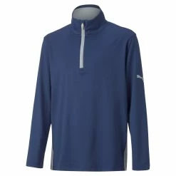 PUMA Golf Puma Boys Gamer 1/4 Zip Pullover -Apparel Sales Store 535099 05 67764.1665510659