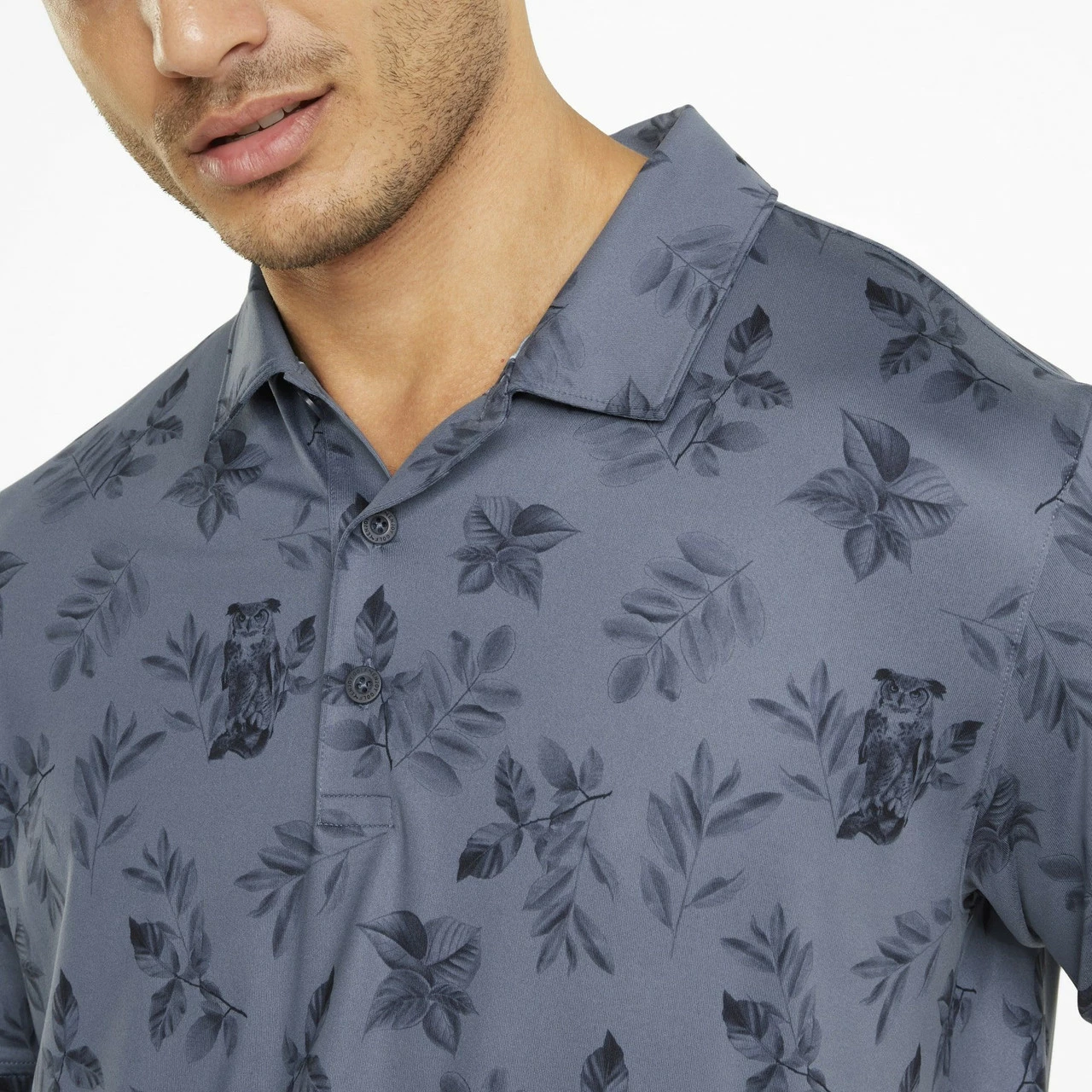 PUMA Golf Puma Cloudspun Owl Polo 3 PUMA Golf Puma Cloudspun Owl Polo - Image 3