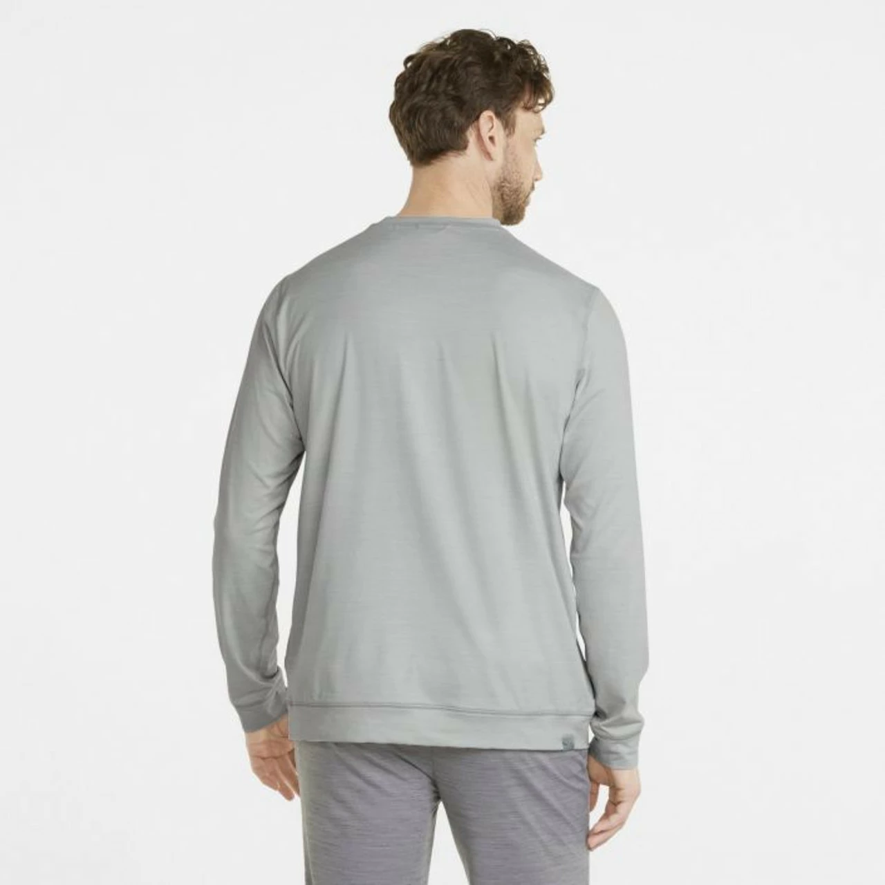 PUMA Golf Puma Cloudspun GRYLBL Crewneck 7 PUMA Golf Puma Cloudspun GRYLBL Crewneck - Image 7