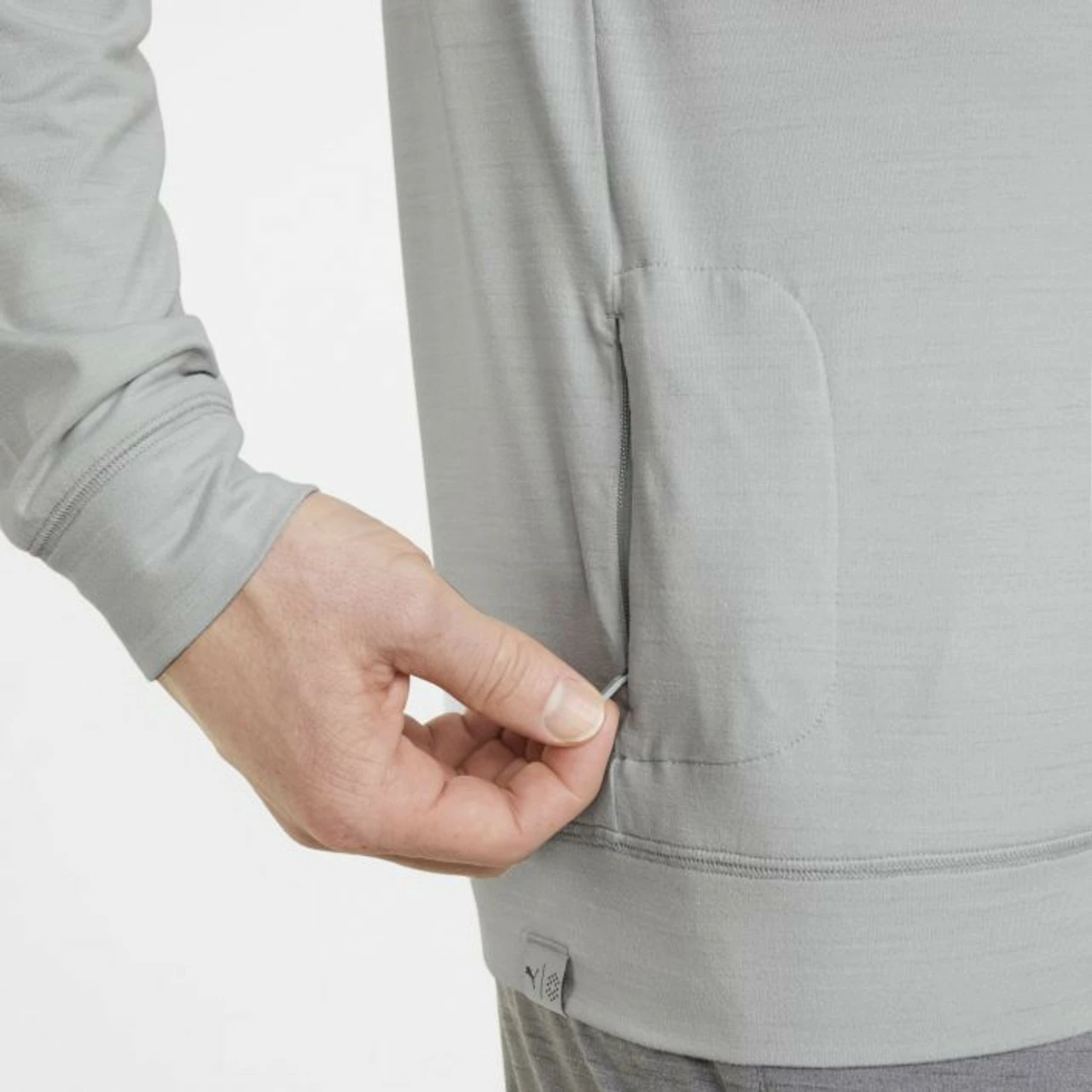 PUMA Golf Puma Cloudspun GRYLBL Crewneck 8 PUMA Golf Puma Cloudspun GRYLBL Crewneck - Image 8