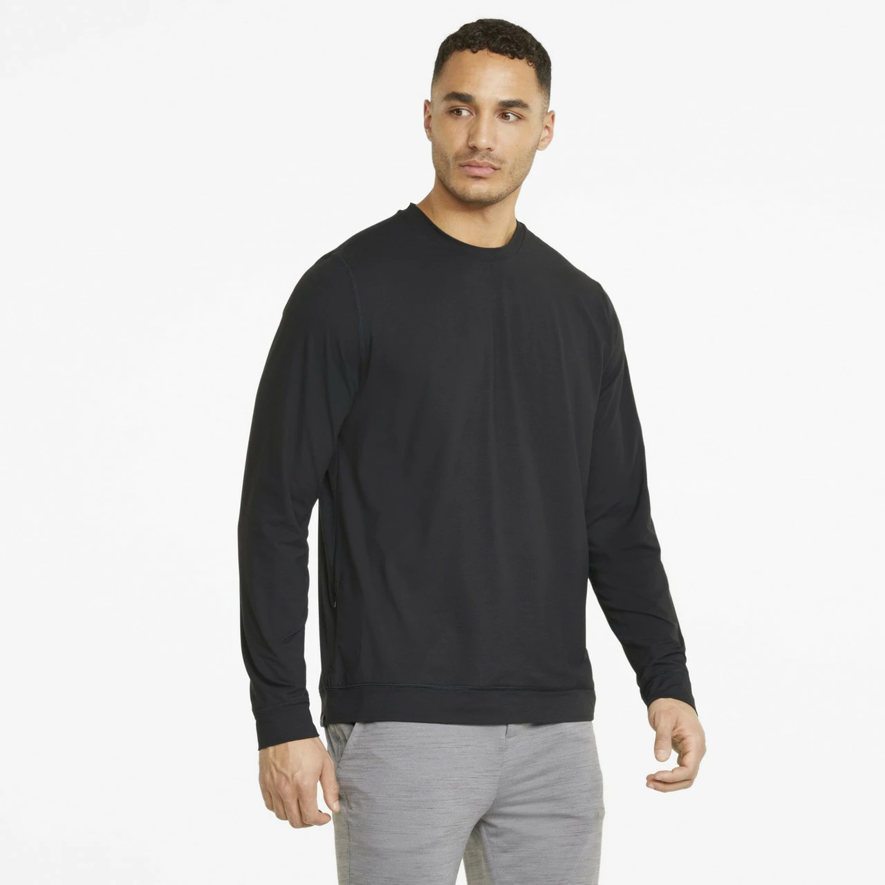 PUMA Golf Puma Cloudspun GRYLBL Crewneck 16 PUMA Golf Puma Cloudspun GRYLBL Crewneck - Image 16