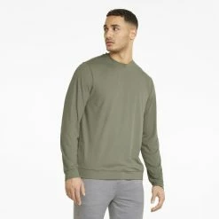 PUMA Golf Puma Cloudspun GRYLBL Crewneck 59 PUMA Golf Puma Cloudspun GRYLBL Crewneck -Apparel Sales Store 535500 05 mod01 54076.1669153306
