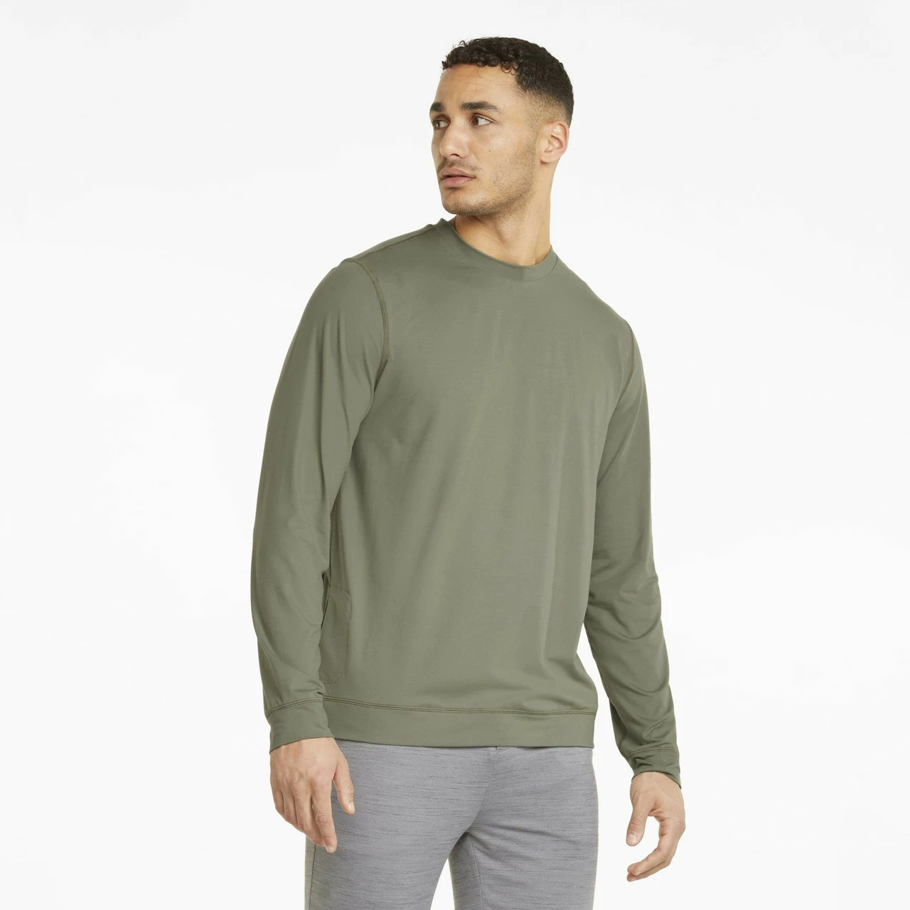 PUMA Golf Puma Cloudspun GRYLBL Crewneck 30 PUMA Golf Puma Cloudspun GRYLBL Crewneck - Image 30