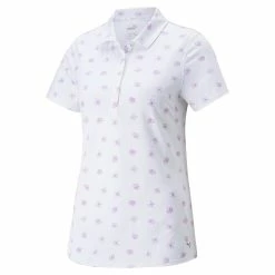 PUMA Golf Puma Womens Cloudspun Garden Polo -Apparel Sales Store 535509 01 26946.1669155627