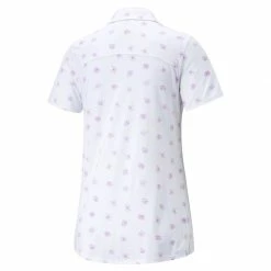 PUMA Golf Puma Womens Cloudspun Garden Polo -Apparel Sales Store 535509 01 bv 50538.1669155627