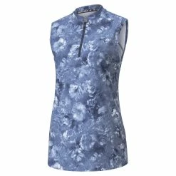 PUMA Golf Puma Womens Cloudspun Iris Sleeveless Polo -Apparel Sales Store 535511 01 83466.1673904265