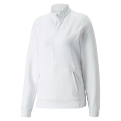 PUMA Golf Puma Womens Cloudspun Rockaway 1/4 Zip -Apparel Sales Store 535516 01 13163.1674755654