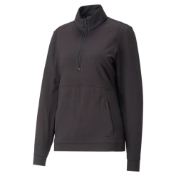 PUMA Golf Puma Womens Cloudspun Rockaway 1/4 Zip -Apparel Sales Store 535516 07 20664.1674755628