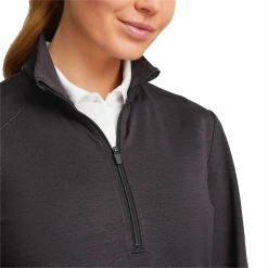 PUMA Golf Puma Womens Cloudspun Rockaway 1/4 Zip -Apparel Sales Store 535516 07 mod02 21324.1674755631