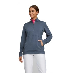 PUMA Golf Puma Womens Cloudspun Rockaway 1/4 Zip -Apparel Sales Store 535516 08 mod01 29724.1674755603