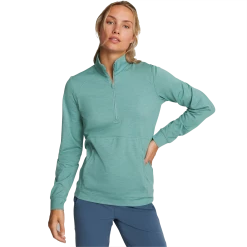 PUMA Golf Puma Womens Cloudspun Rockaway 1/4 Zip -Apparel Sales Store 535516 10 mod01 81388.1674755612