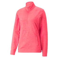 PUMA Golf Puma Womens Cloudspun Rockaway 1/4 Zip -Apparel Sales Store 535516 12 48750.1674755646