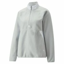 PUMA Golf Puma Womens Sherpa 1/4 Zip -Apparel Sales Store 535517 01 63237.1669160326