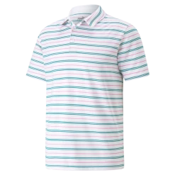 PUMA Golf Puma MATTR Striper Polo -Apparel Sales Store 537450 02 15239.1678997138